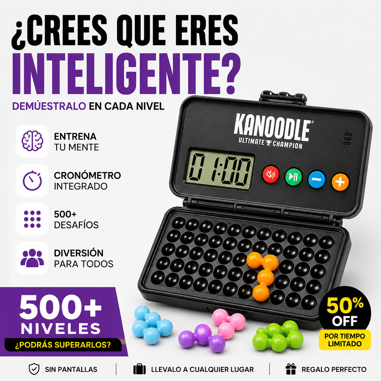 Puzleplus™ Rompecabezas 3D con temporizador