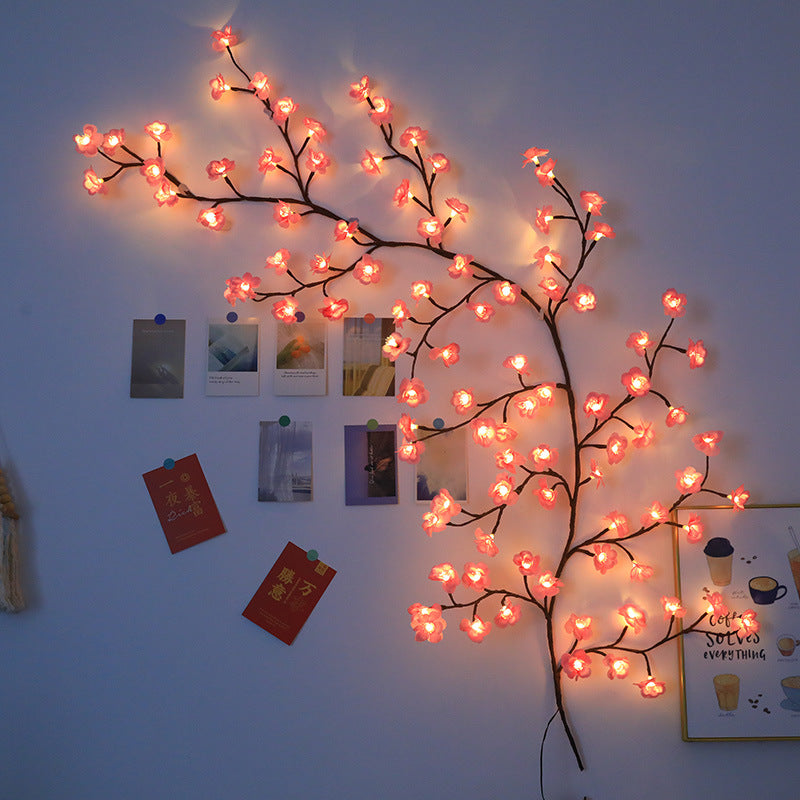 Arbol de cerezo led🌸 DIY de pared