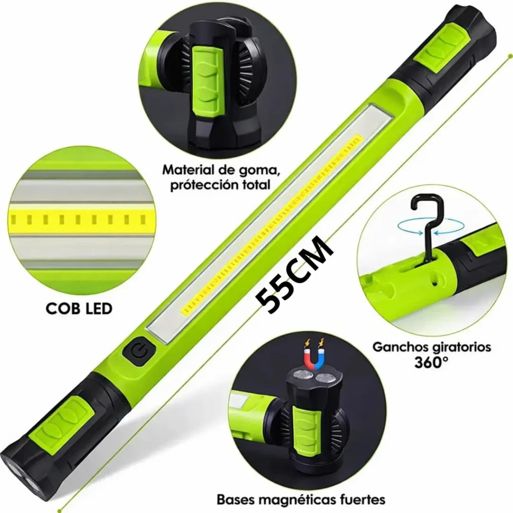 Barra magnetica de emergencia para Terremotos - 💡 Se pega sola USB