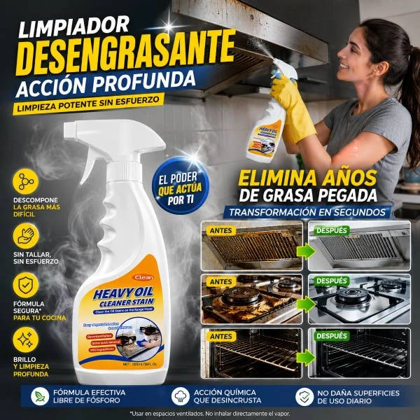 Heavy Oil® Efecto espejo Acción Disolvente Inmediata