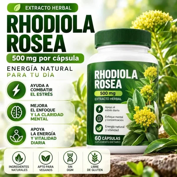 Rhodiola Rosea para Equilibrio Mental