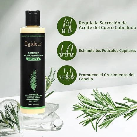 PAGA 1 LLEVA 2 Tgideas® rosemary hydrolized keratin