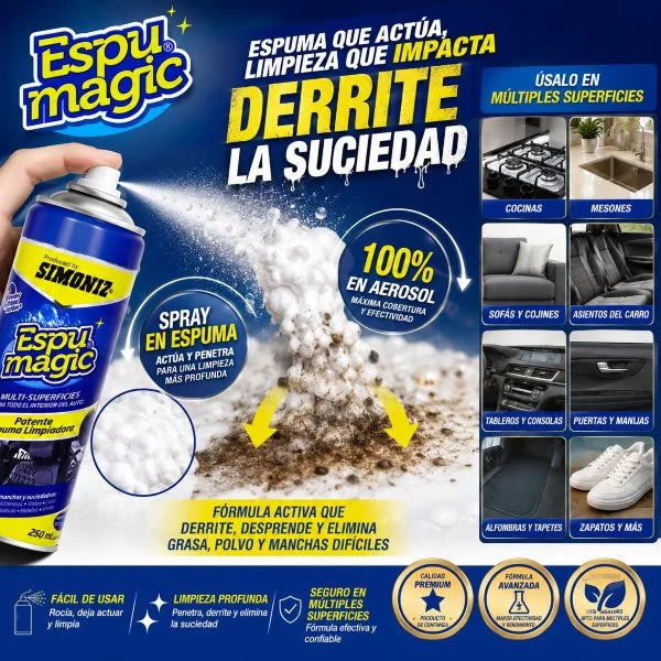 Espu magic® Spray en aerosol Limpieza profunda