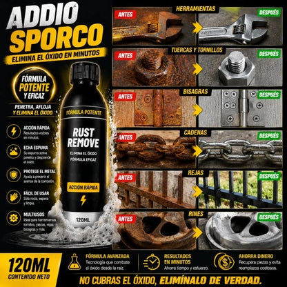 Acidosporco® 120 ml para ÓXIDO Y CORROSIÓN