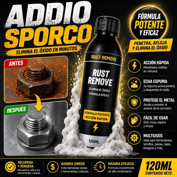 Acidosporco® 120 ml para ÓXIDO Y CORROSIÓN