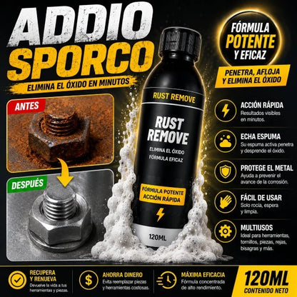 Acidosporco® 120 ml para ÓXIDO Y CORROSIÓN