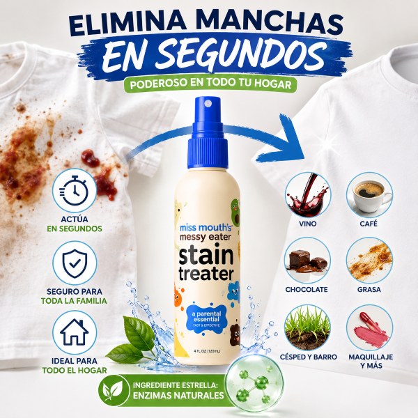 Missmouth´s Spray para tratar manchas dificiles