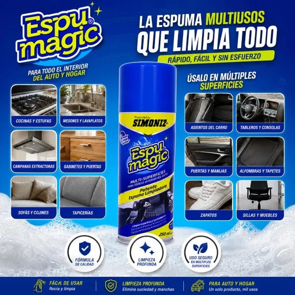 Espu magic® Spray en aerosol Limpieza profunda