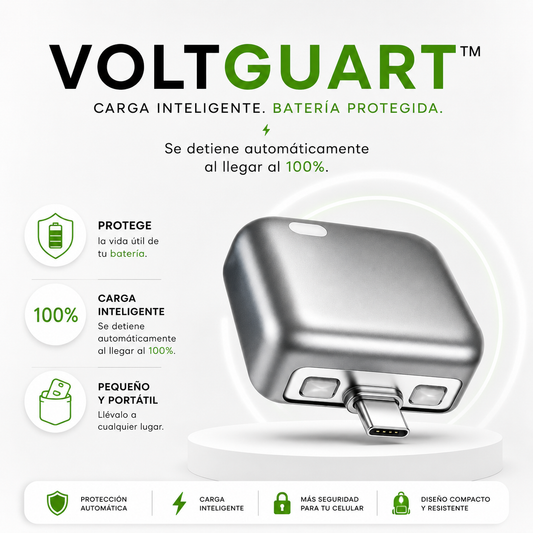 VoltGuard™ Adaptador de corriente con desconexión Automática