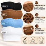 Top Tela rib Estilo Casual TALLA UNICA