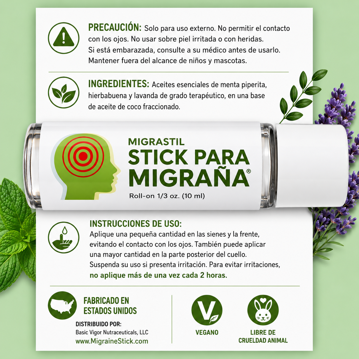 Migraine Stick Formula 100% original