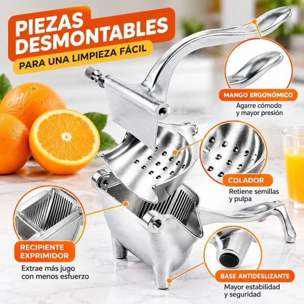 Prensa Exprimidora Manual de Cítricos – Jugo Fresco Fácil y Rápido
