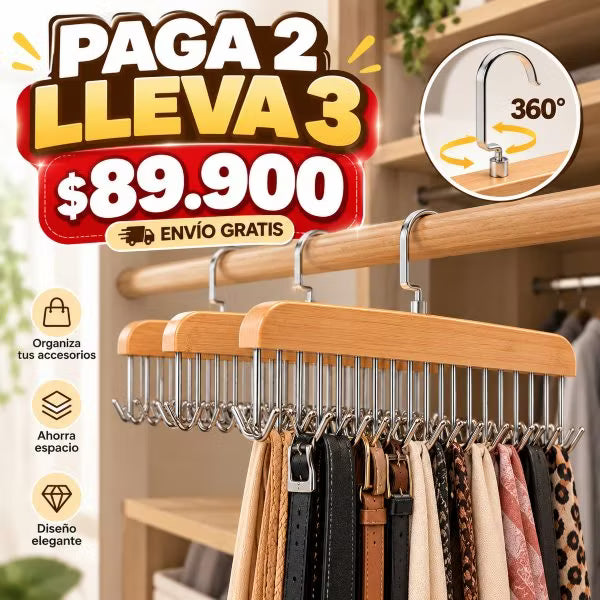 ¡Tu clóset en orden, tus accesorios siempre a la mano! ✨