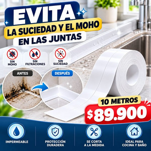 Cinta Impermeable para Sellar Juntas y Esquinas-10MTS