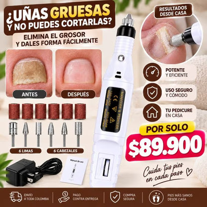 💅 KIT CUIDADO TOTAL DE UÑAS GRUESAS Y PIES SECOS