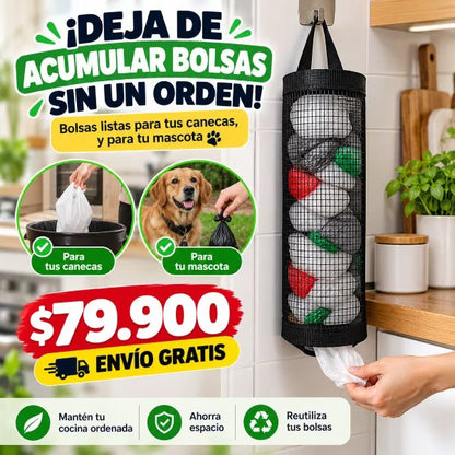 Organizador de Bolsas Colgante | Orden y Practicidad para tu Cocina