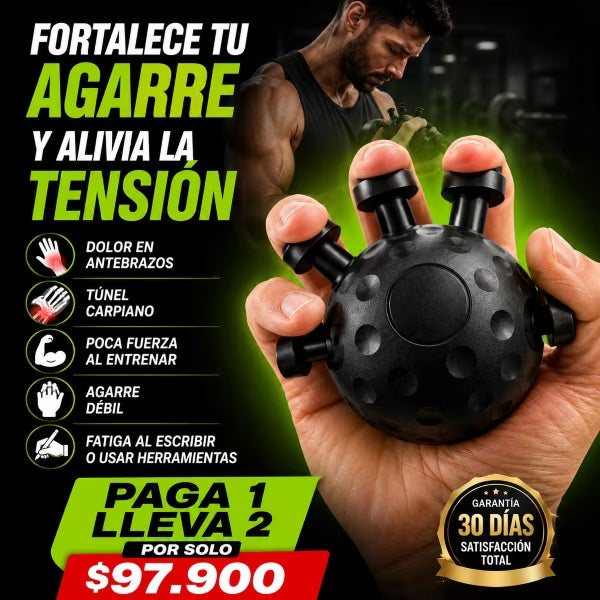 GirpArm Fortalecedor de antebrazo y agarre de dedo! Paga 1 lleva 2