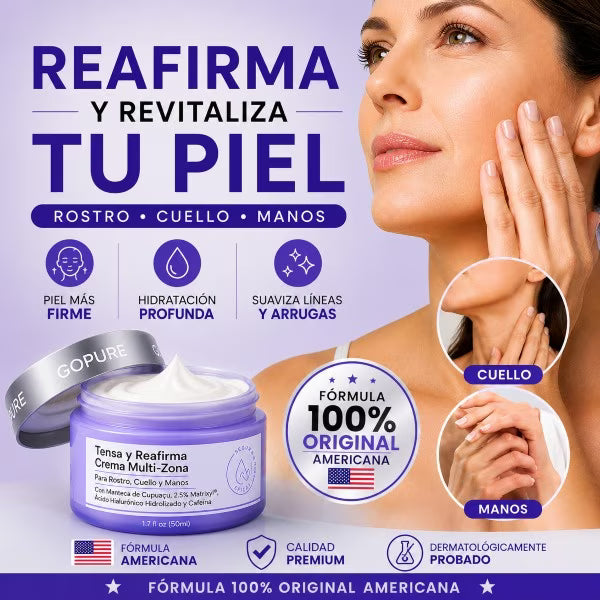 GOPURE 360™ | Crema Reafirmante Multizona