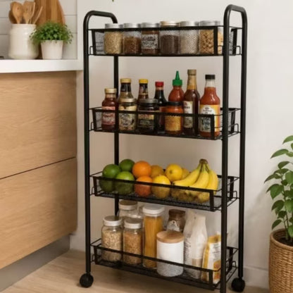 Carrito Organizador 4 Niveles Metálico GRANDE! -35%OFF