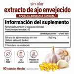 Extracto de Ajo Añejado Sin Olor