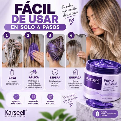Karsell morado- Adios rubios amarillos