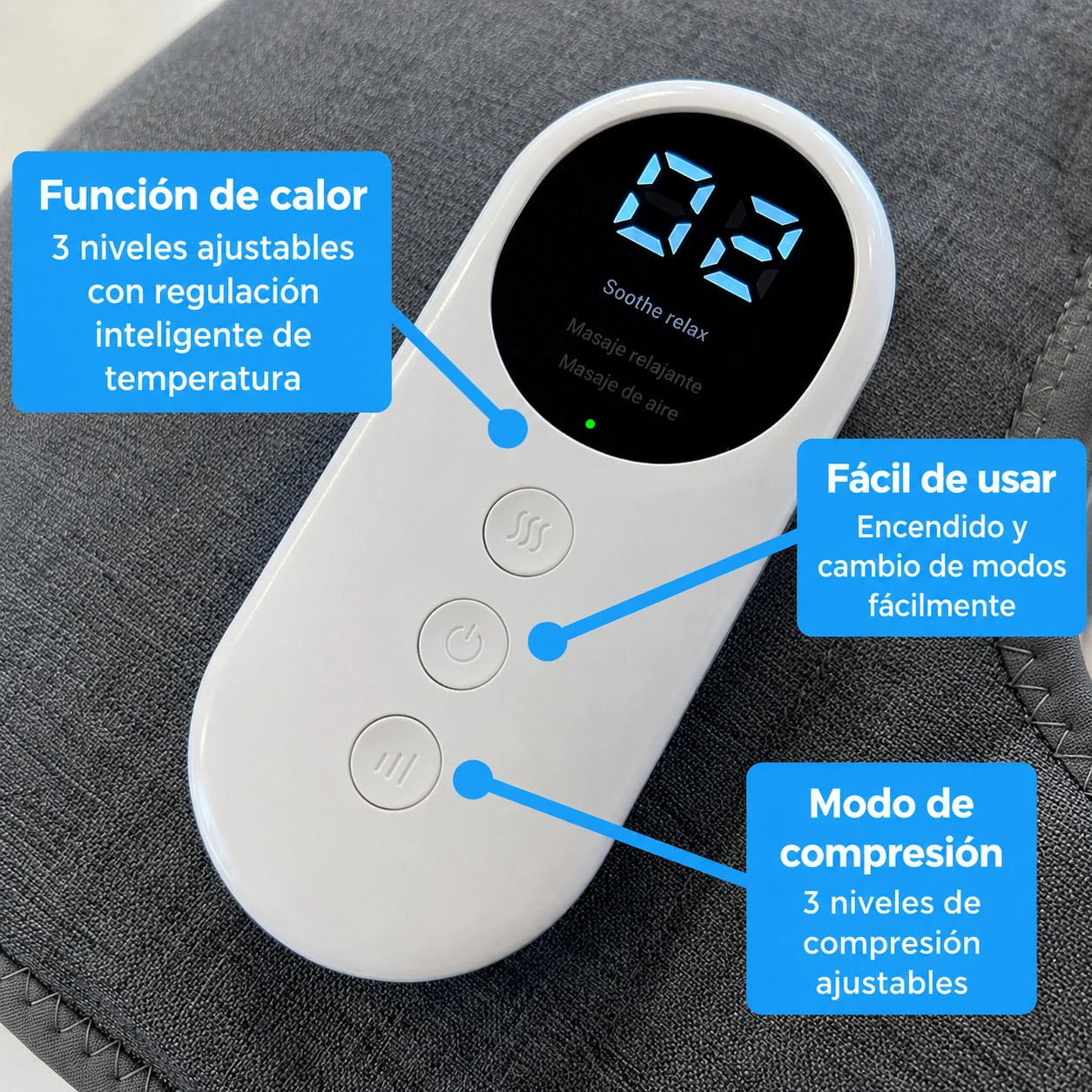 CircuFlex: Dispositivo de masaje 3 en 1 que ayuda a mejorar la circulación!!