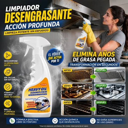 Heavy Oil® Efecto espejo Acción Disolvente Inmediata