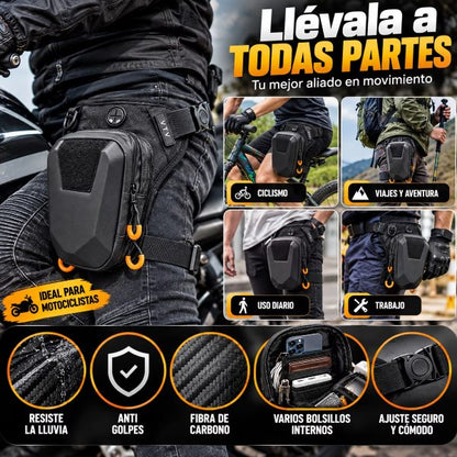 Bolso Piernera Táctico Multifuncional- IMPERMEABLE