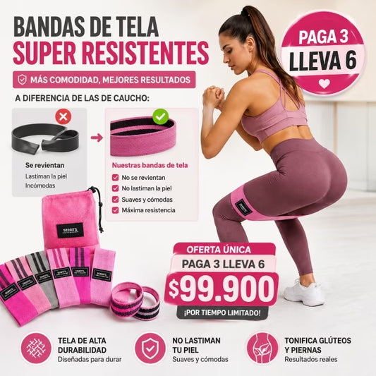 BANDAS ELASTICAS X6
