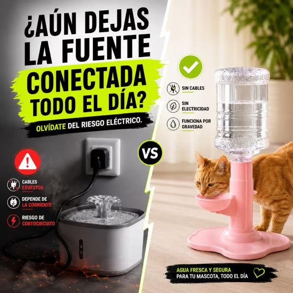 Bebedero dispesador plegable 3.8L