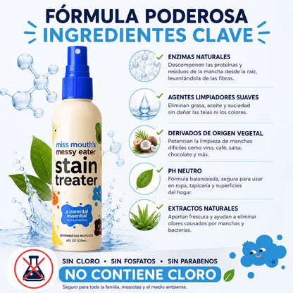 Missmouth´s Spray para tratar manchas dificiles