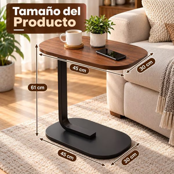 Mesa Auxiliar Moderna para Sofá y Habitación – Diseño Elegante