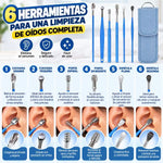 Kit de Limpieza de Oídos de Acero Inoxidable
