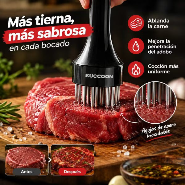 🥩 Ablandador de Carne | Carnes Más Tiernas y Sabrosas en Minutos