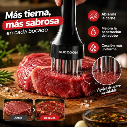 🥩 Ablandador de Carne | Carnes Más Tiernas y Sabrosas en Minutos