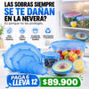 Tapas de silicona elásticas para la cocina lleva 12
