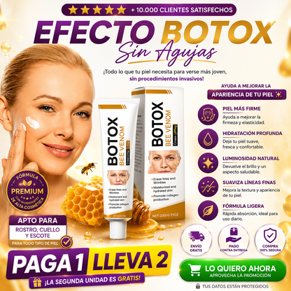 CREMA LIFTING DE VENENO DE ABEJA - PAGA 1 LLEVA 2!